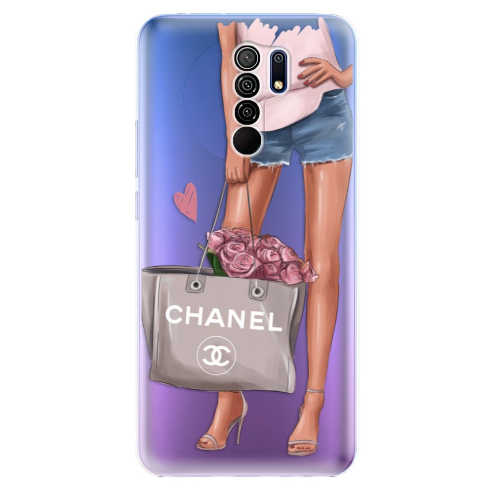 Odolné silikónové puzdro iSaprio - Fashion Bag - Xiaomi Redmi 9