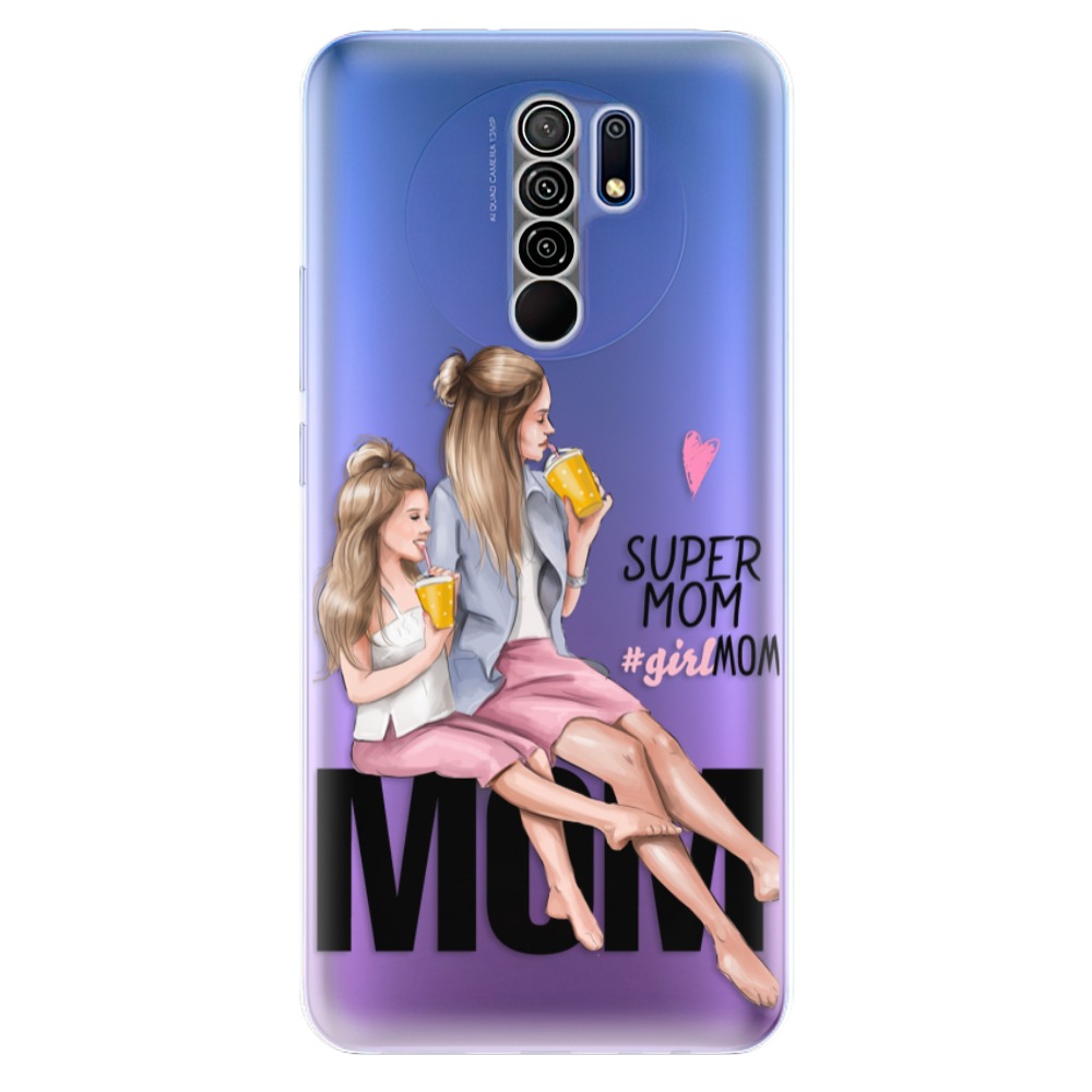 Odolné silikónové puzdro iSaprio - Milk Shake - Blond - Xiaomi Redmi 9