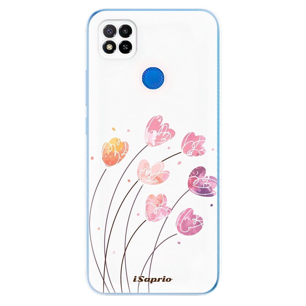 Odolné silikónové puzdro iSaprio - Flowers 14 - Xiaomi Redmi 9C