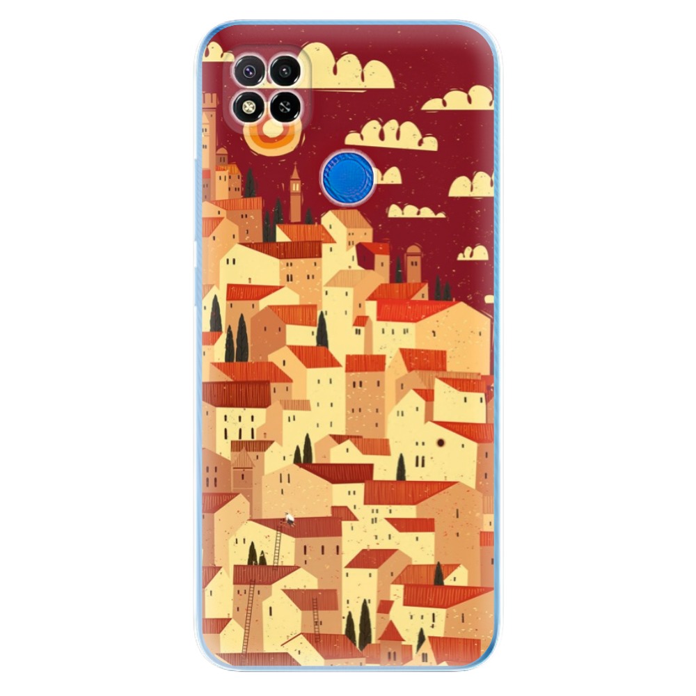 Odolné silikónové puzdro iSaprio - Mountain City - Xiaomi Redmi 9C