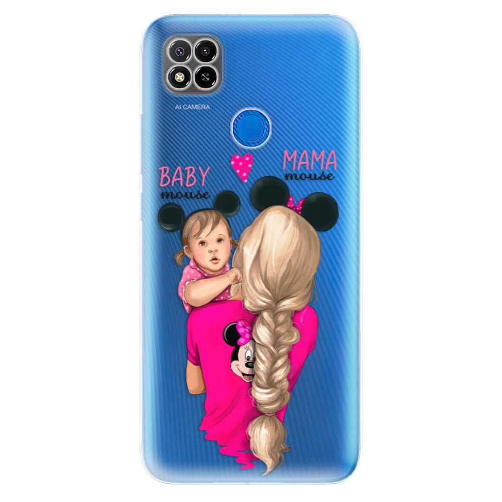 Odolné silikónové puzdro iSaprio - Mama Mouse Blond and Girl - Xiaomi Redmi 9C