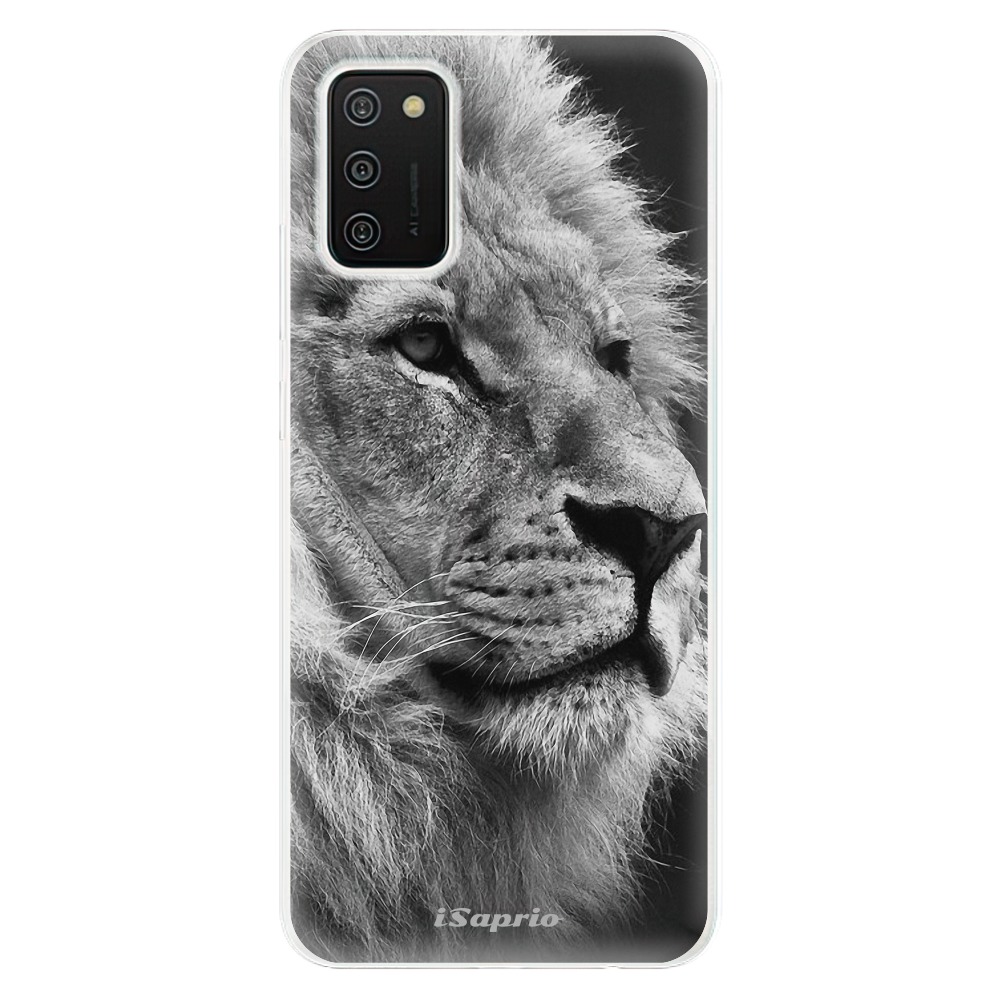 Odolné silikónové puzdro iSaprio - Lion 10 - Samsung Galaxy A02s