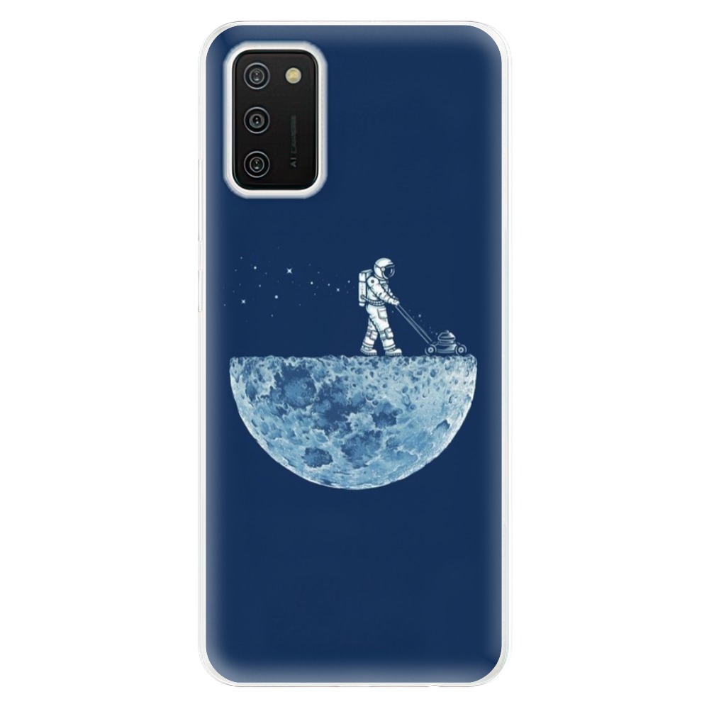 E-shop Odolné silikónové puzdro iSaprio - Moon 01 - Samsung Galaxy A02s