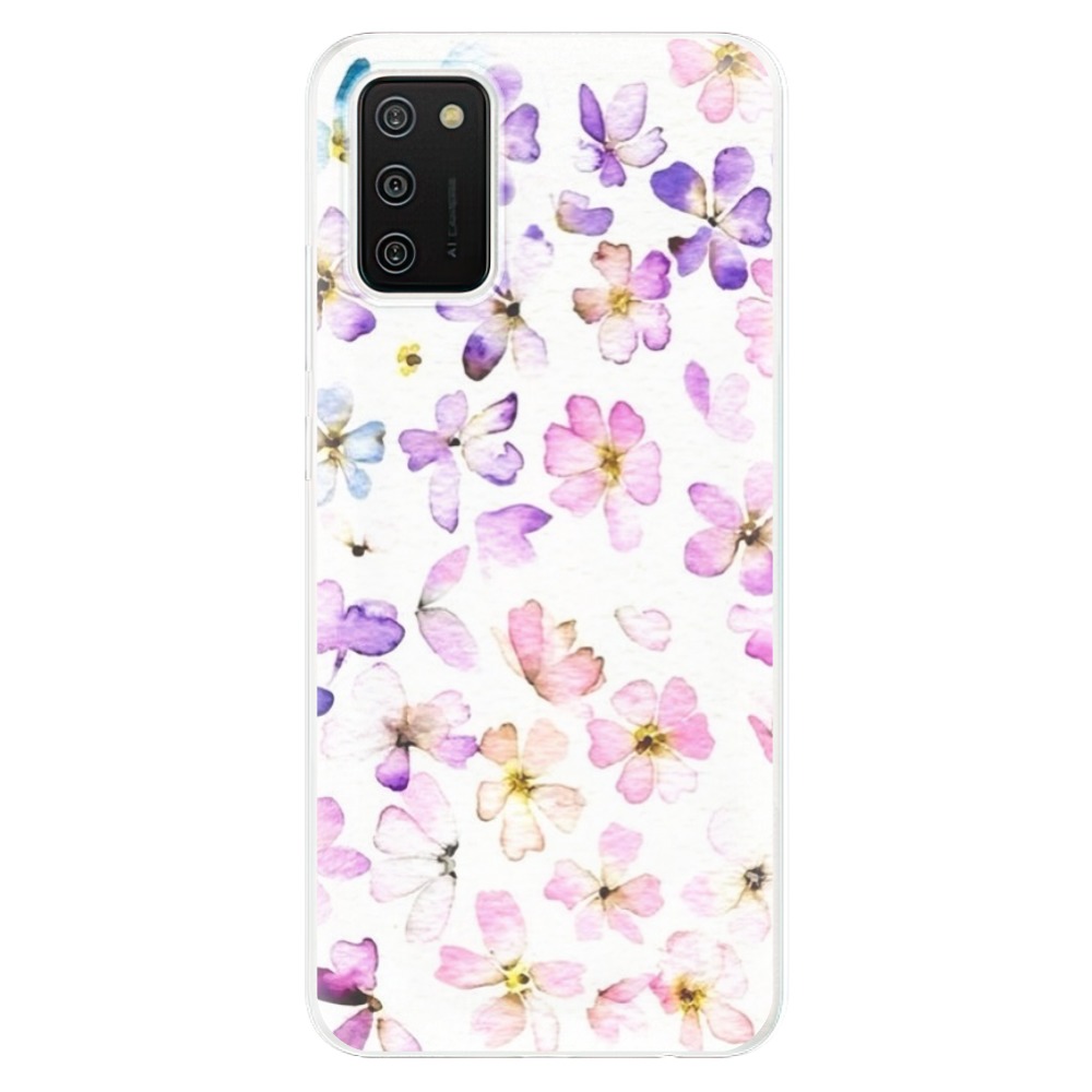 Odolné silikónové puzdro iSaprio - Wildflowers - Samsung Galaxy A02s