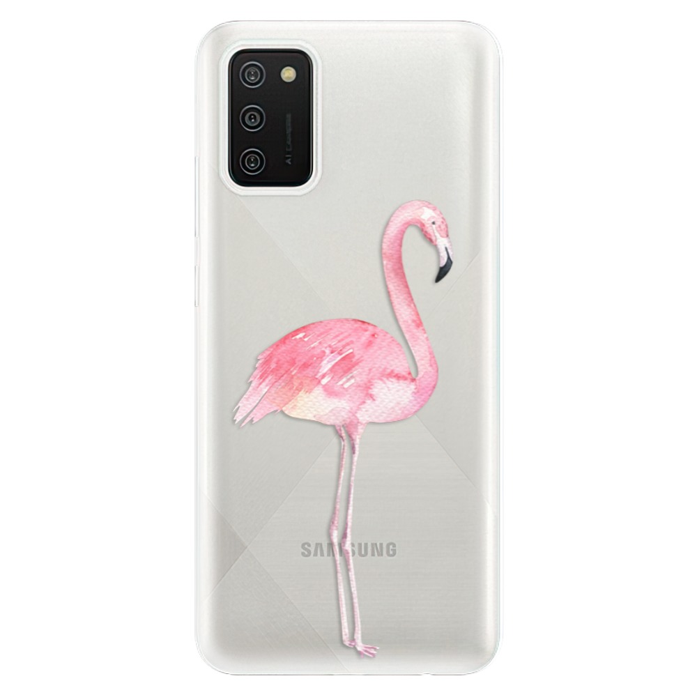Odolné silikónové puzdro iSaprio - Flamingo 01 - Samsung Galaxy A02s