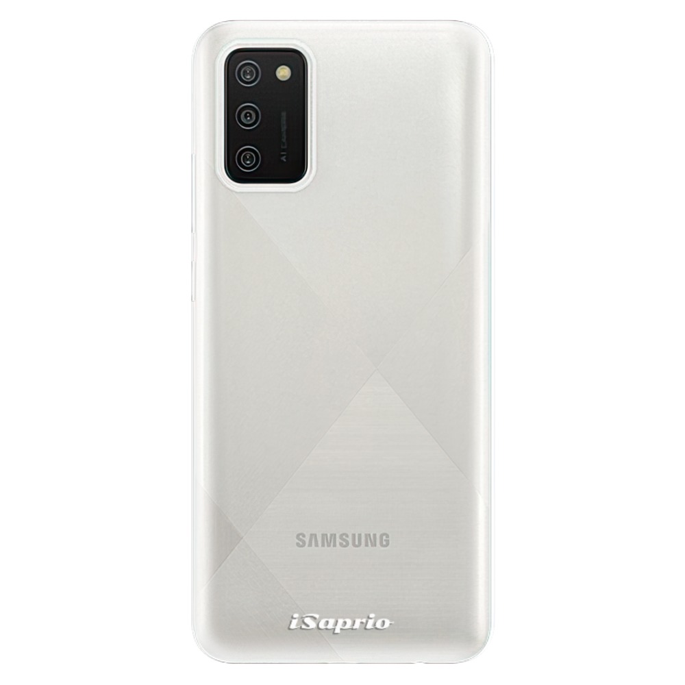Odolné silikónové puzdro iSaprio - 4Pure - mléčný bez potisku - Samsung Galaxy A02s