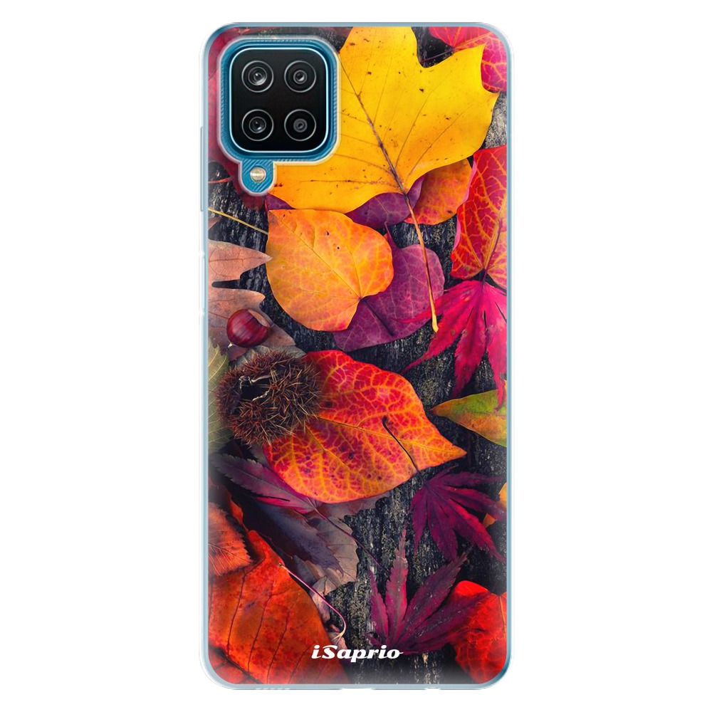 Odolné silikónové puzdro iSaprio - Autumn Leaves 03 - Samsung Galaxy A12