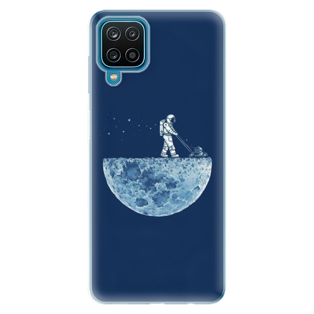 Odolné silikónové puzdro iSaprio - Moon 01 - Samsung Galaxy A12