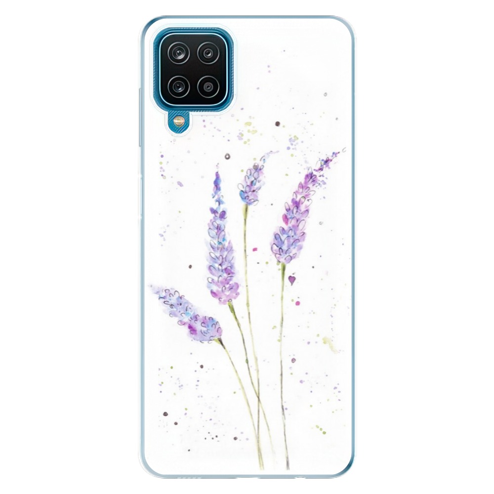 Odolné silikónové puzdro iSaprio - Lavender - Samsung Galaxy A12