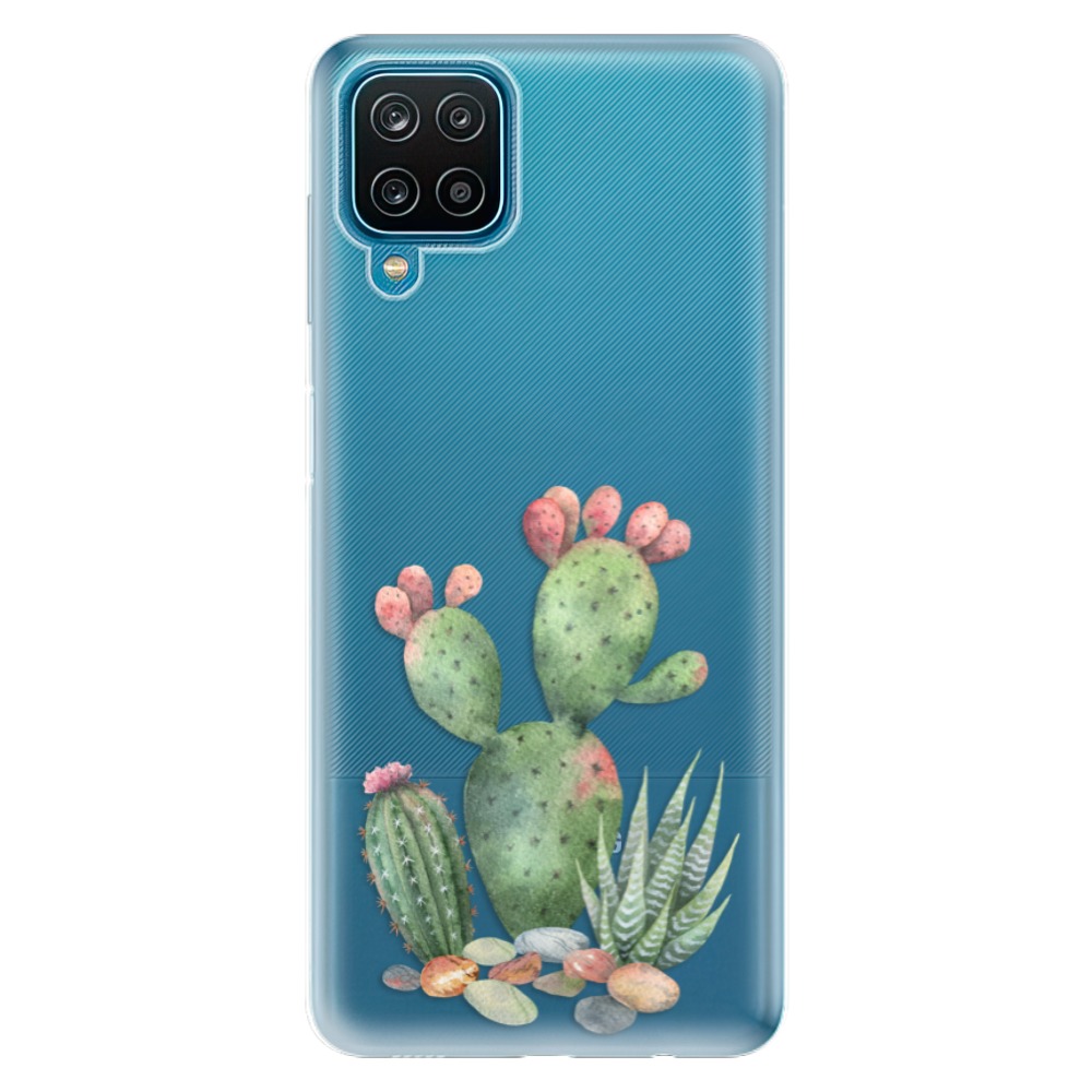 Odolné silikónové puzdro iSaprio - Cacti 01 - Samsung Galaxy A12