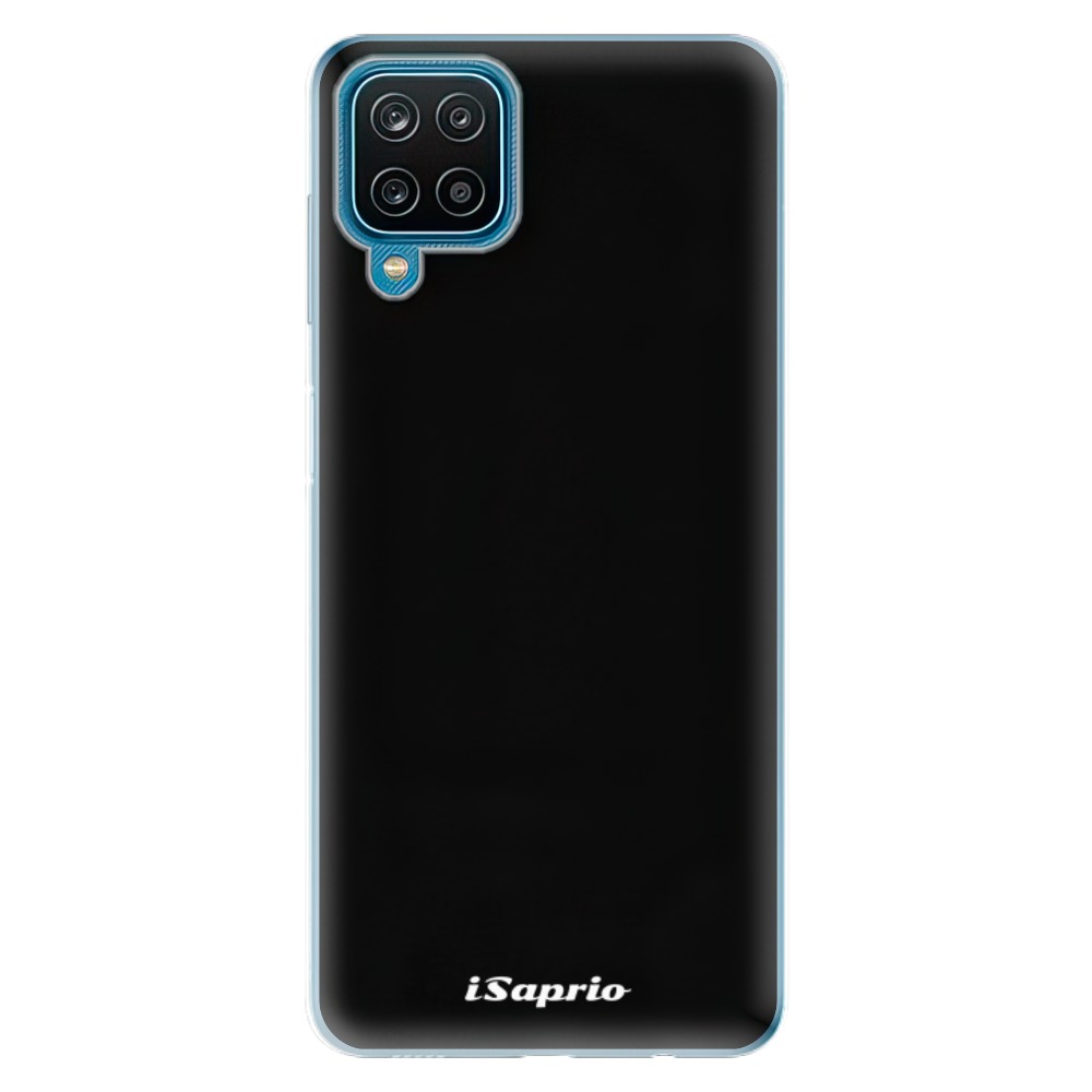 Odolné silikónové puzdro iSaprio - 4Pure - černý - Samsung Galaxy A12