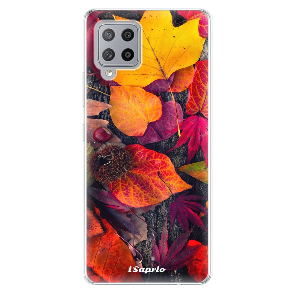 Odolné silikónové puzdro iSaprio - Autumn Leaves 03 - Samsung Galaxy A42
