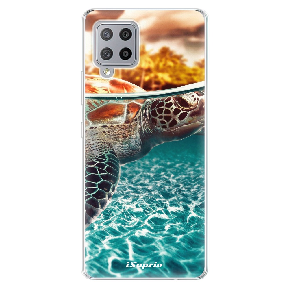 Odolné silikónové puzdro iSaprio - Turtle 01 - Samsung Galaxy A42