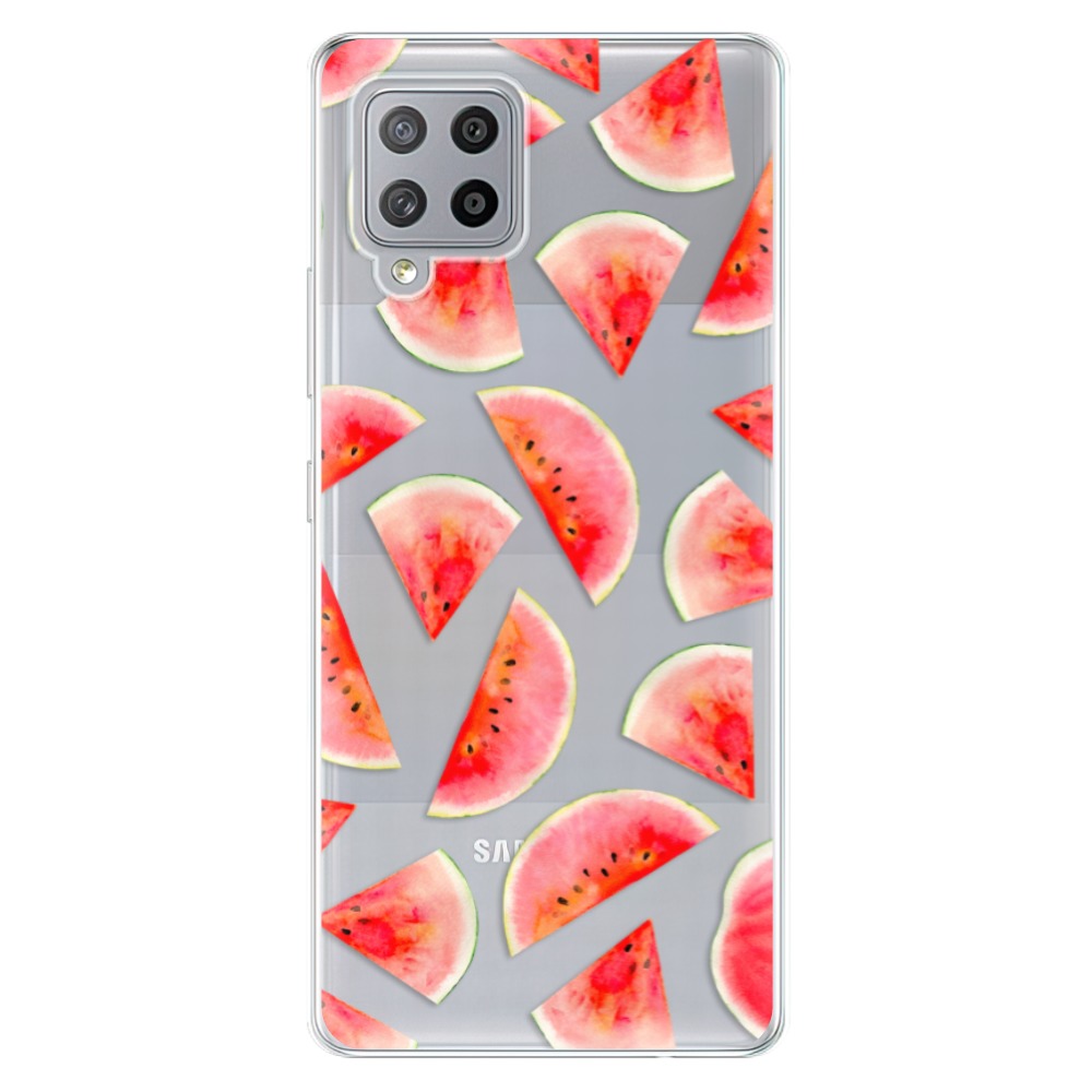 Odolné silikónové puzdro iSaprio - Melon Pattern 02 - Samsung Galaxy A42