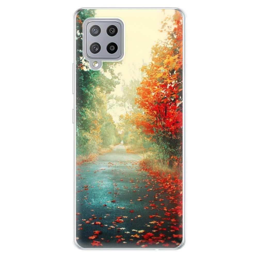Odolné silikónové puzdro iSaprio - Autumn 03 - Samsung Galaxy A42