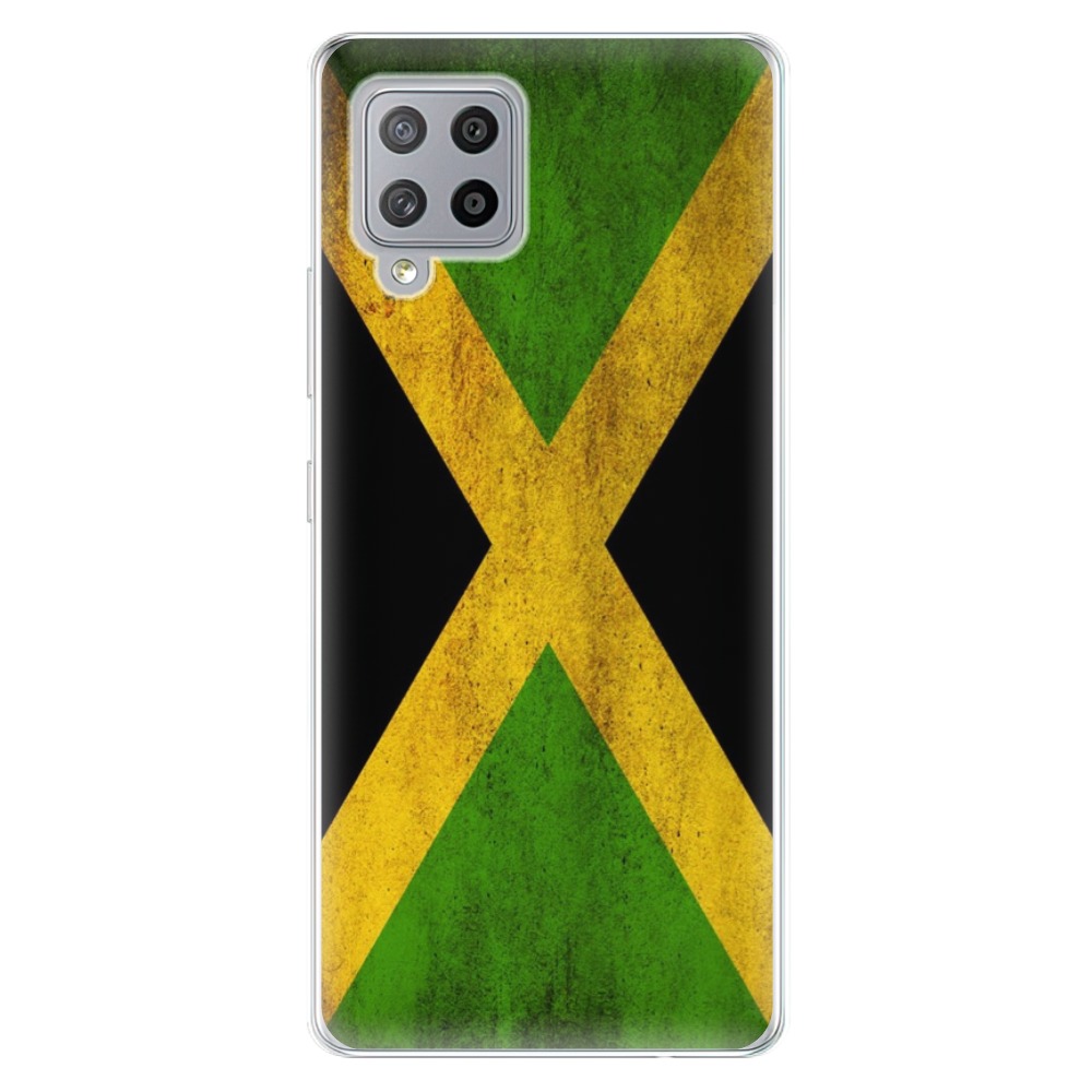Odolné silikónové puzdro iSaprio - Flag of Jamaica - Samsung Galaxy A42