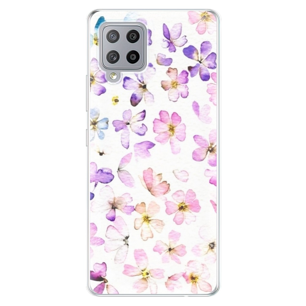 Odolné silikónové puzdro iSaprio - Wildflowers - Samsung Galaxy A42