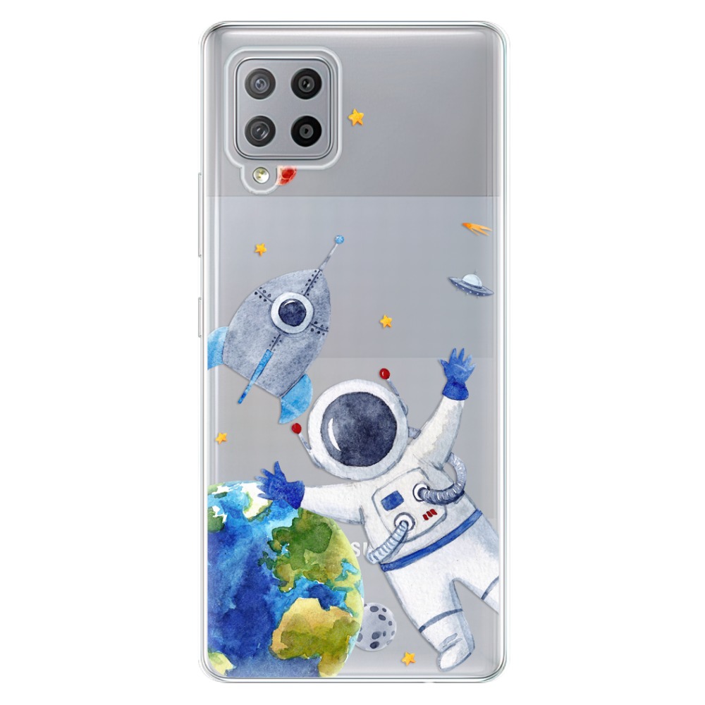 Odolné silikónové puzdro iSaprio - Space 05 - Samsung Galaxy A42