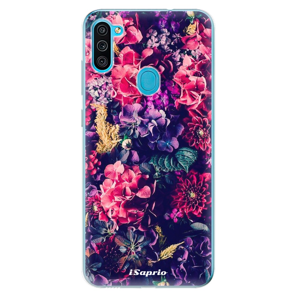 Odolné silikónové puzdro iSaprio - Flowers 10 - Samsung Galaxy M11