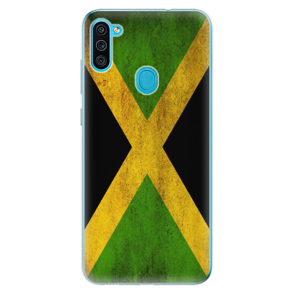 Odolné silikónové puzdro iSaprio - Flag of Jamaica - Samsung Galaxy M11
