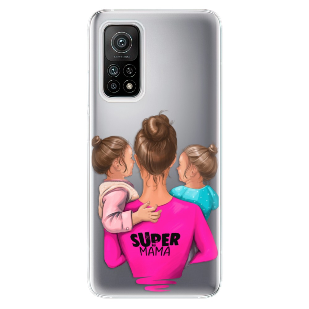 Odolné silikónové puzdro iSaprio - Super Mama - Two Girls - Xiaomi Mi 10T / Mi 10T Pro