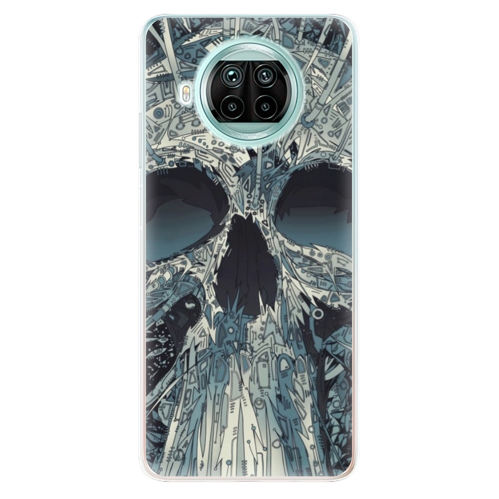 Odolné silikónové puzdro iSaprio - Abstract Skull - Xiaomi Mi 10T Lite