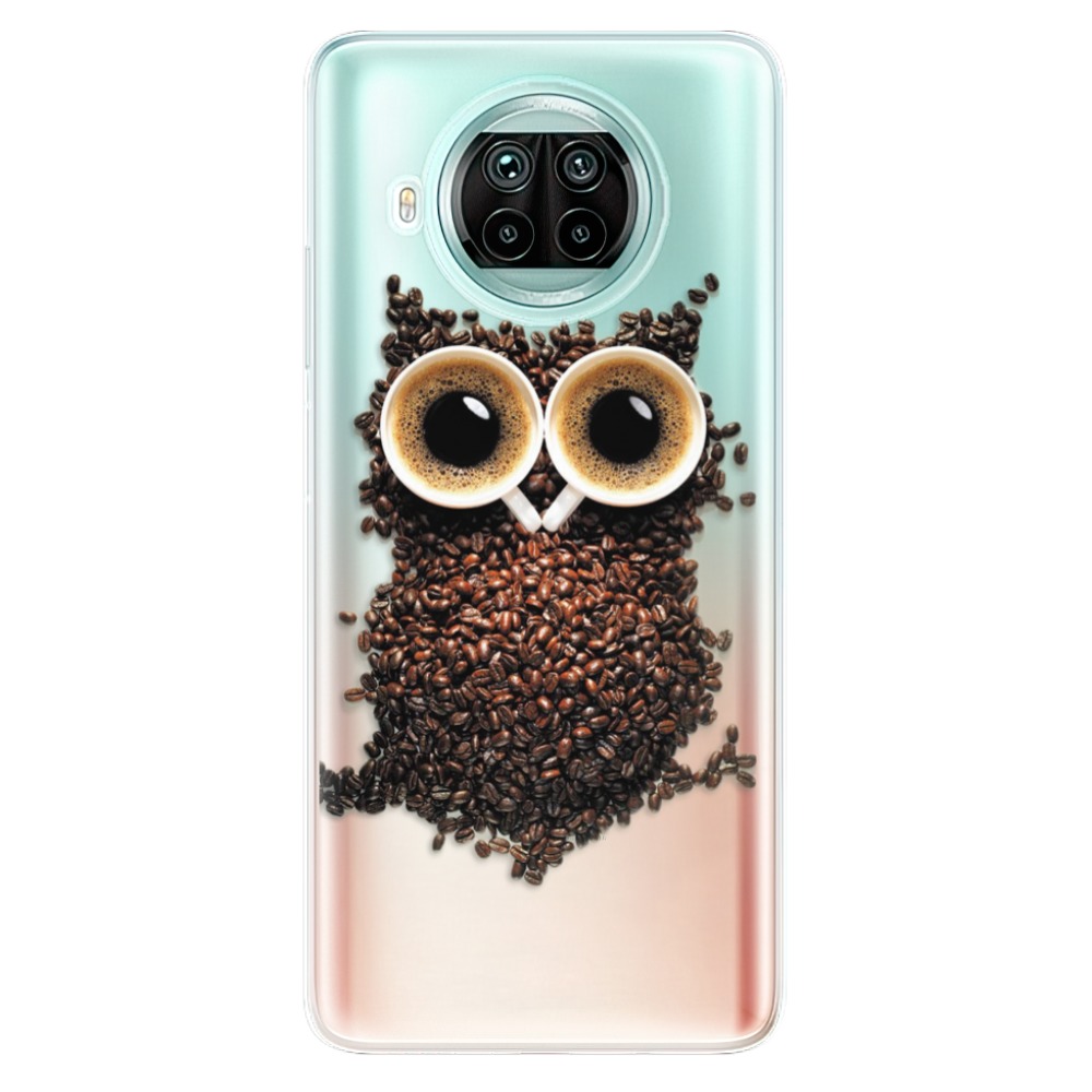 Odolné silikónové puzdro iSaprio - Owl And Coffee - Xiaomi Mi 10T Lite