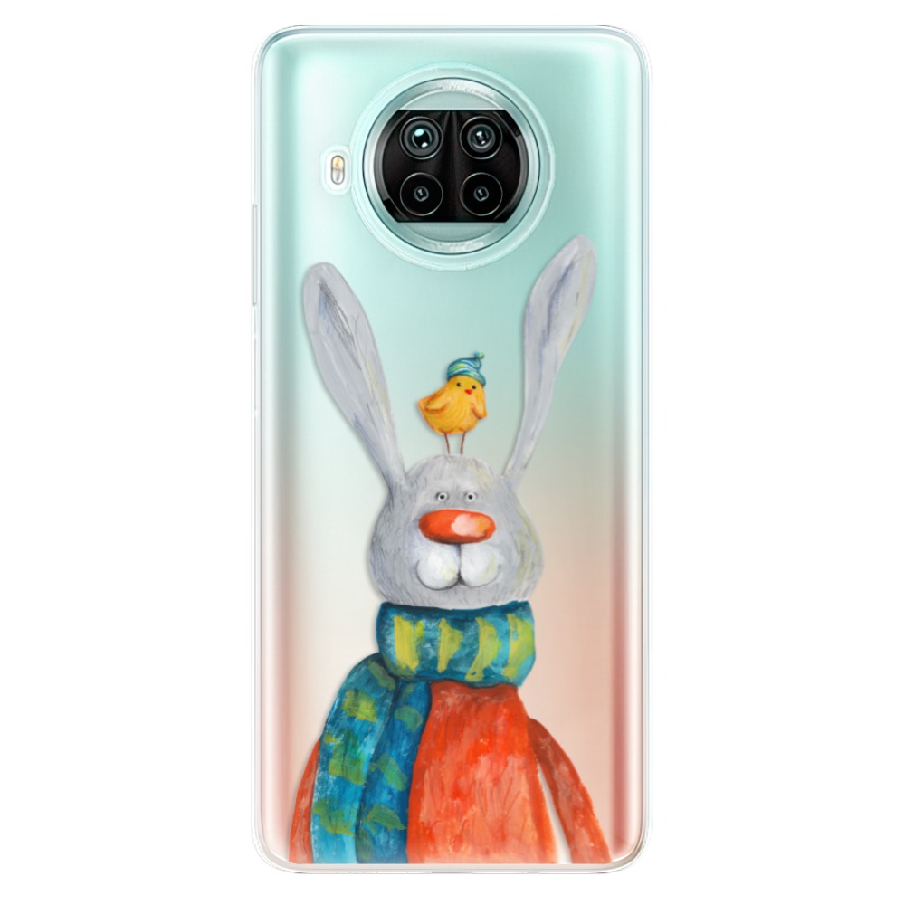 Odolné silikónové puzdro iSaprio - Rabbit And Bird - Xiaomi Mi 10T Lite