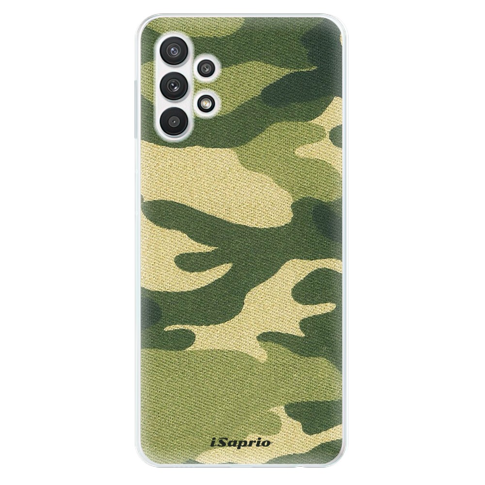 Odolné silikónové puzdro iSaprio - Green Camuflage 01 - Samsung Galaxy A32 5G