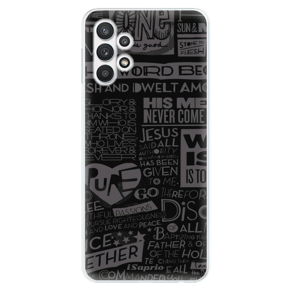 Odolné silikónové puzdro iSaprio - Text 01 - Samsung Galaxy A32 5G