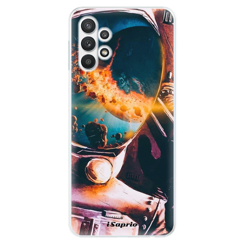 Odolné silikónové puzdro iSaprio - Astronaut 01 - Samsung Galaxy A32 5G