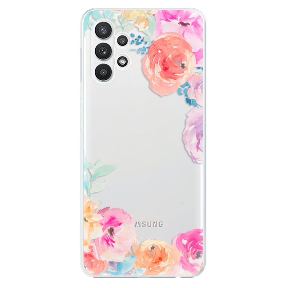 Odolné silikónové puzdro iSaprio - Flower Brush - Samsung Galaxy A32 5G