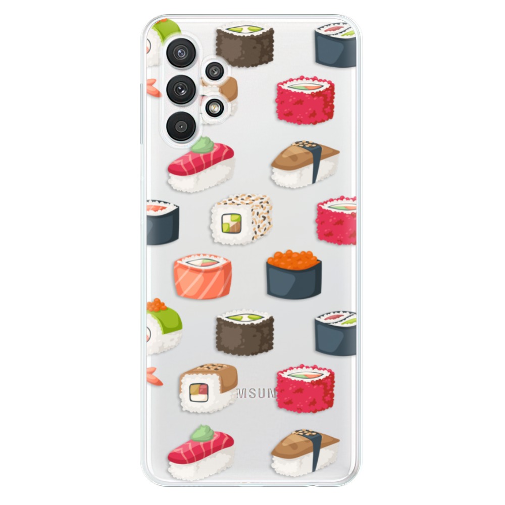 Odolné silikónové puzdro iSaprio - Sushi Pattern - Samsung Galaxy A32 5G