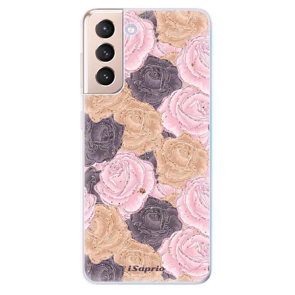 Odolné silikónové puzdro iSaprio - Roses 03 - Samsung Galaxy S21