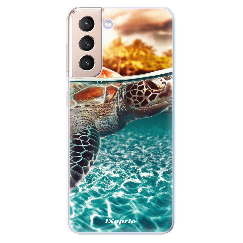 Odolné silikónové puzdro iSaprio - Turtle 01 - Samsung Galaxy S21