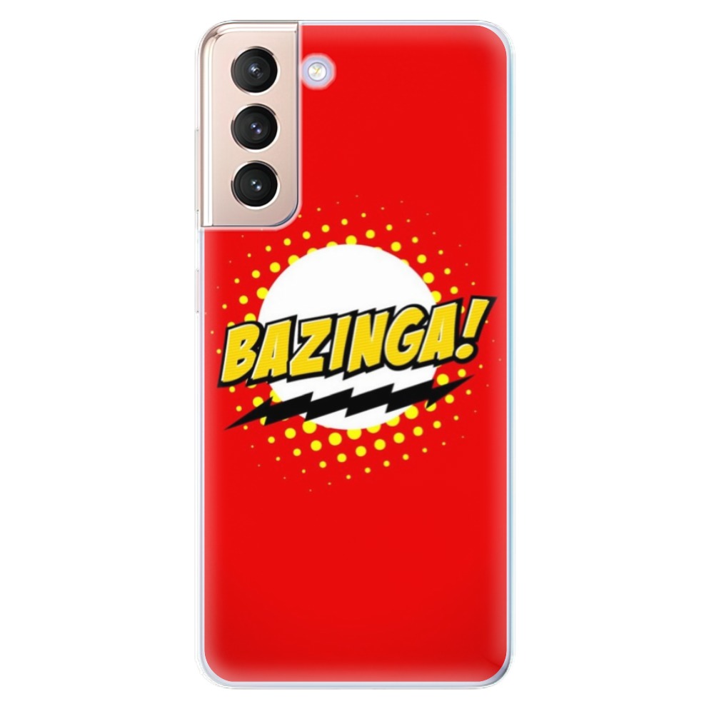 Odolné silikónové puzdro iSaprio - Bazinga 01 - Samsung Galaxy S21