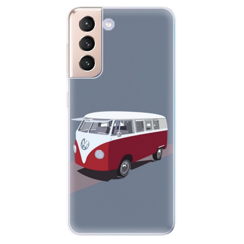 Odolné silikónové puzdro iSaprio - VW Bus - Samsung Galaxy S21