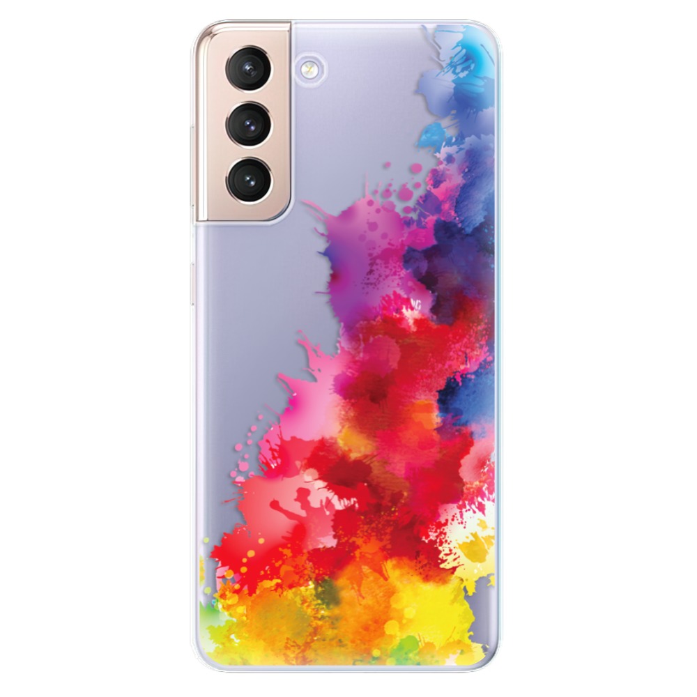 Odolné silikónové puzdro iSaprio - Color Splash 01 - Samsung Galaxy S21