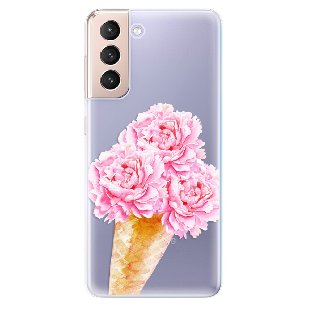 Odolné silikónové puzdro iSaprio - Sweets Ice Cream - Samsung Galaxy S21