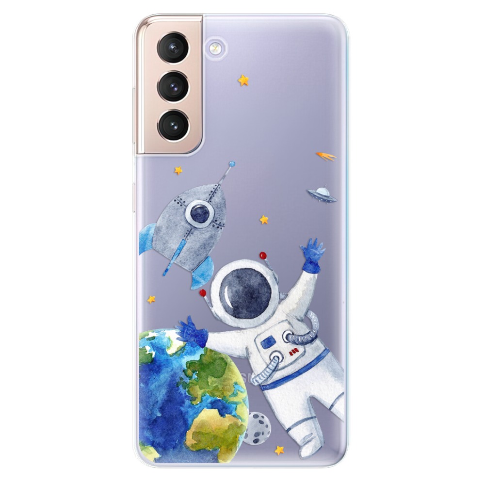 Odolné silikónové puzdro iSaprio - Space 05 - Samsung Galaxy S21