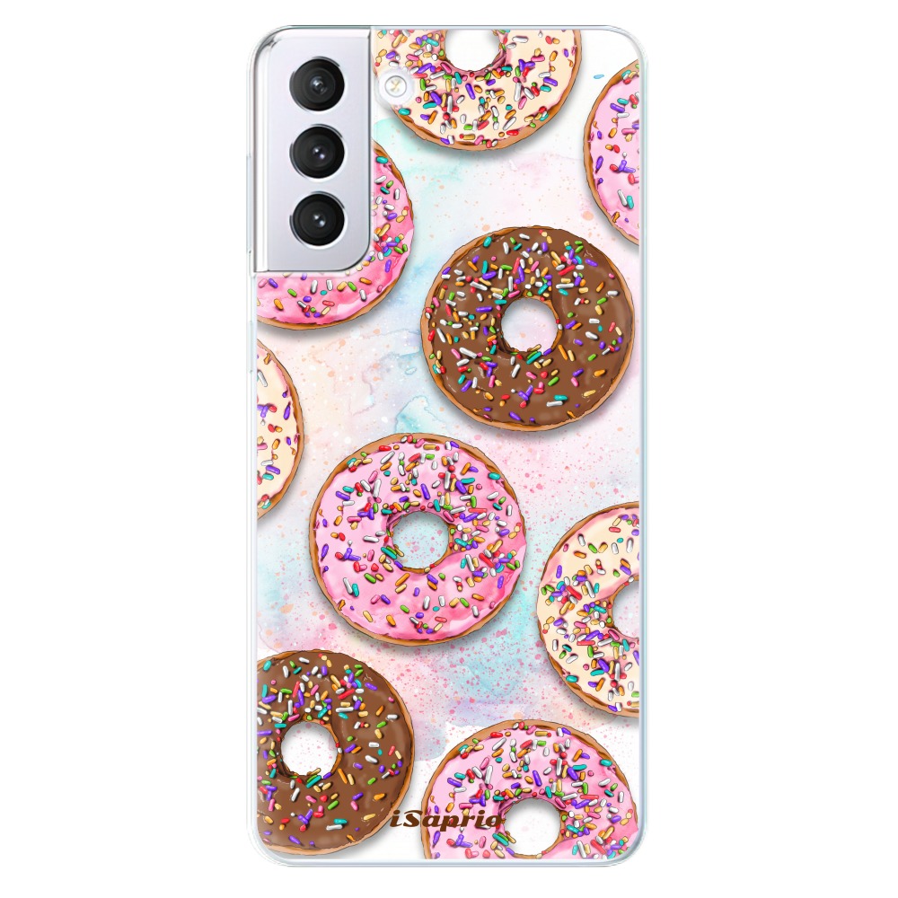 Odolné silikónové puzdro iSaprio - Donuts 11 - Samsung Galaxy S21+