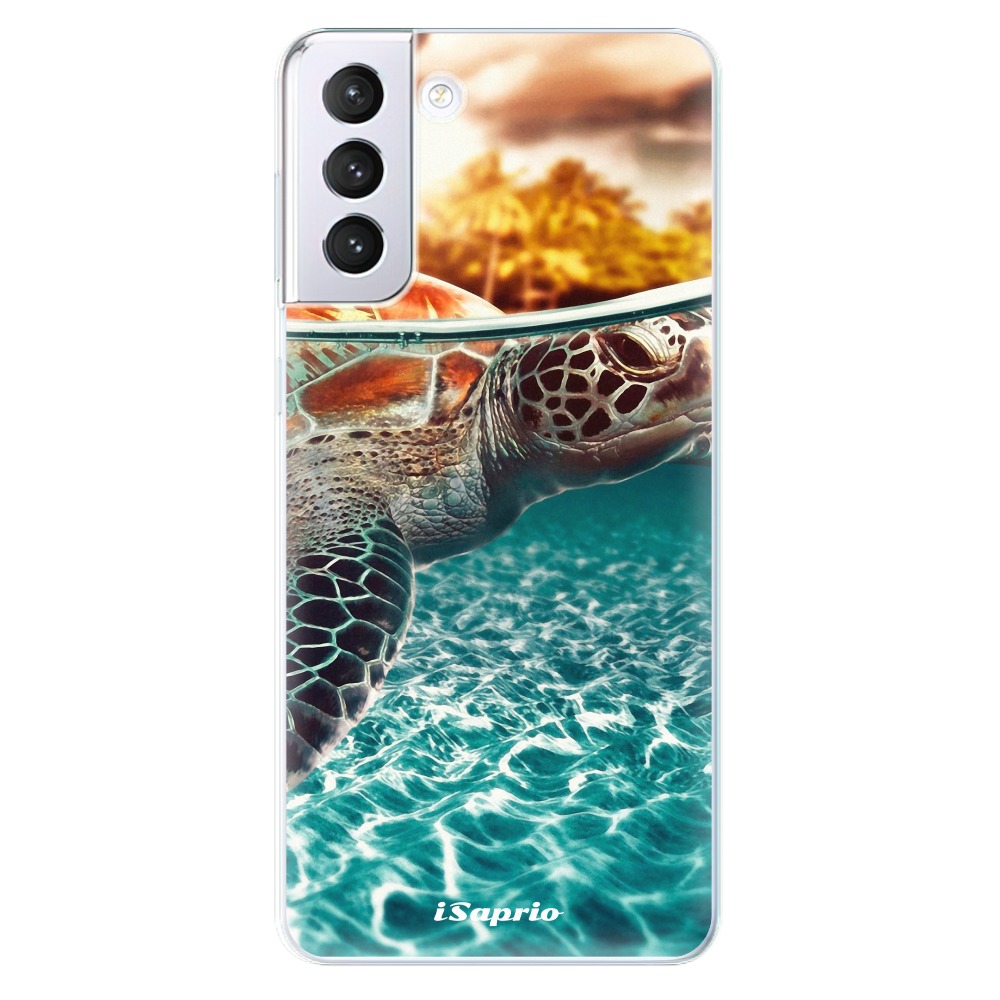 Odolné silikónové puzdro iSaprio - Turtle 01 - Samsung Galaxy S21+