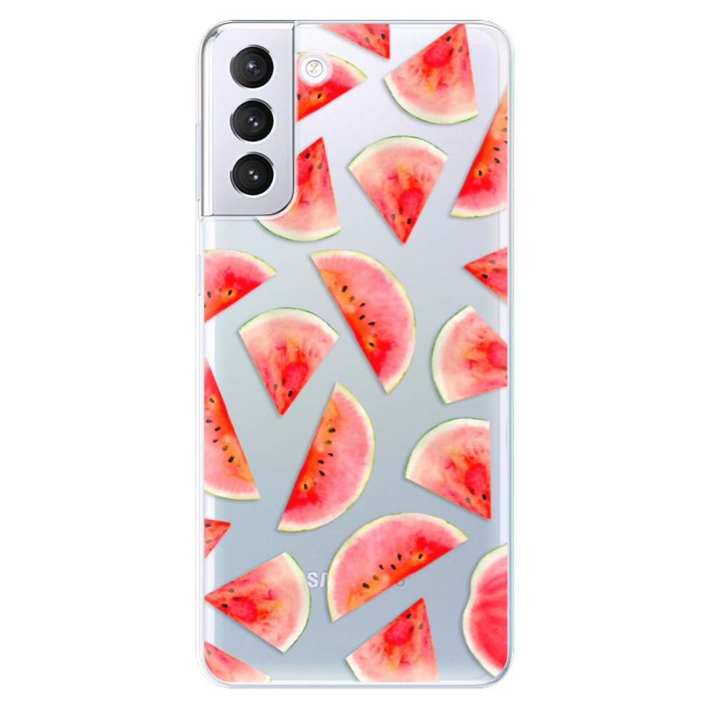 Odolné silikónové puzdro iSaprio - Melon Pattern 02 - Samsung Galaxy S21+