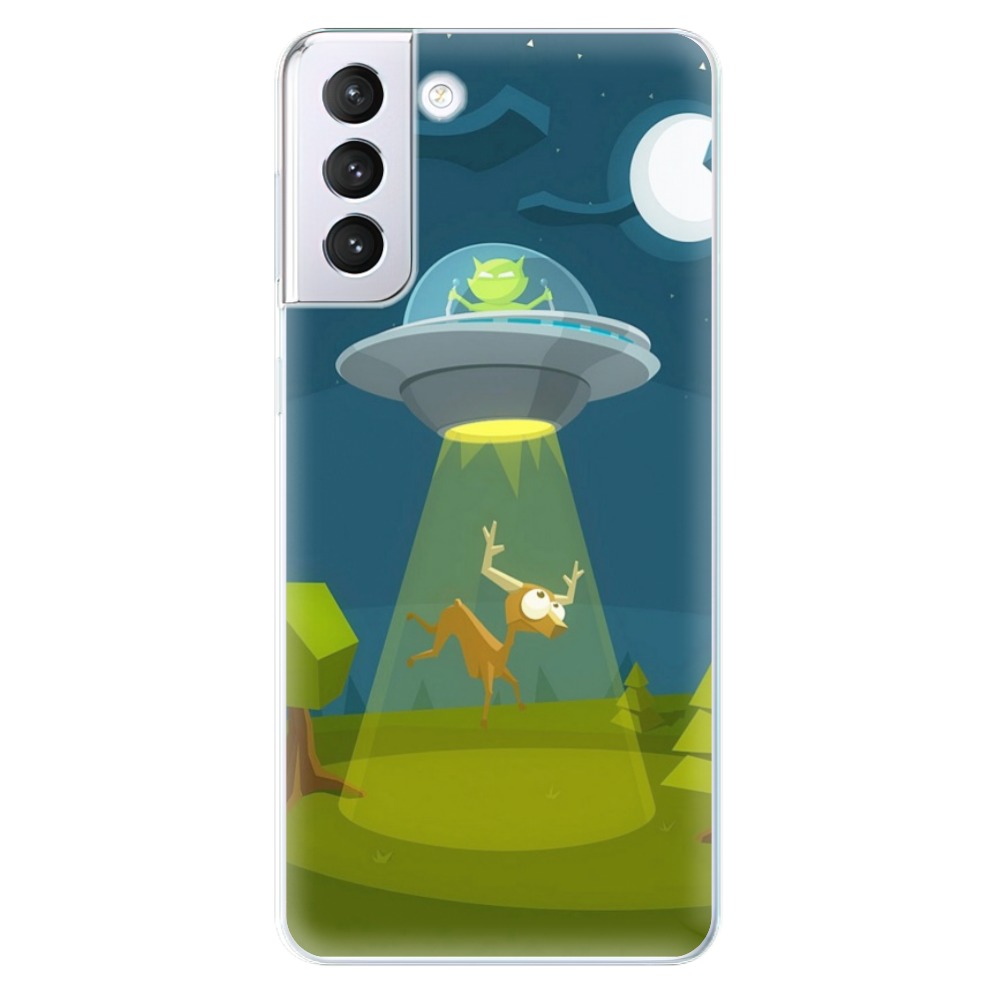 Odolné silikónové puzdro iSaprio - Alien 01 - Samsung Galaxy S21+