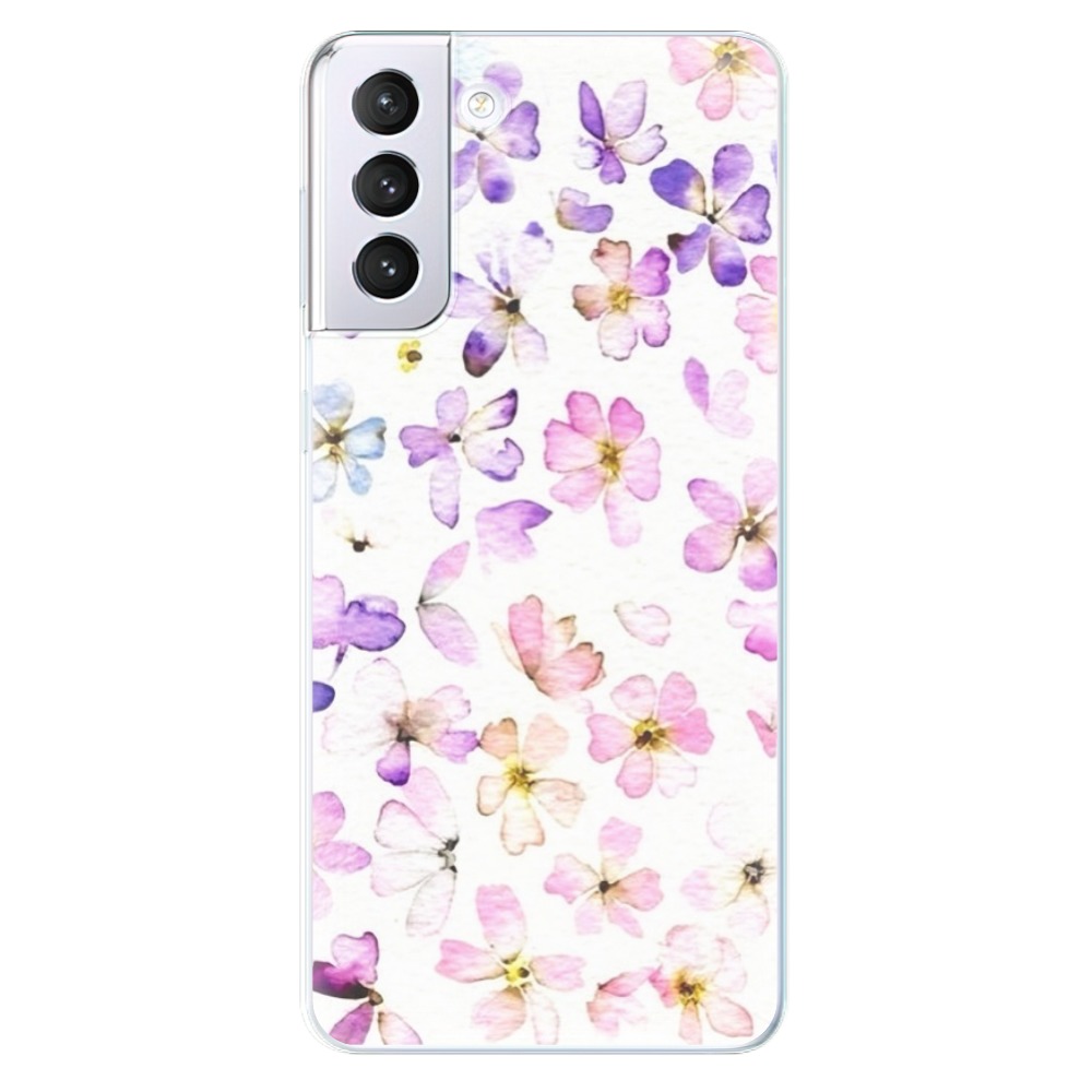 Odolné silikónové puzdro iSaprio - Wildflowers - Samsung Galaxy S21+