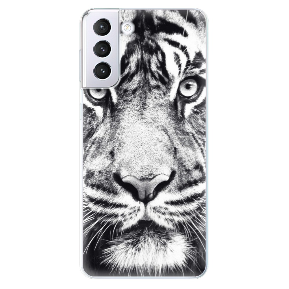 Odolné silikónové puzdro iSaprio - Tiger Face - Samsung Galaxy S21+