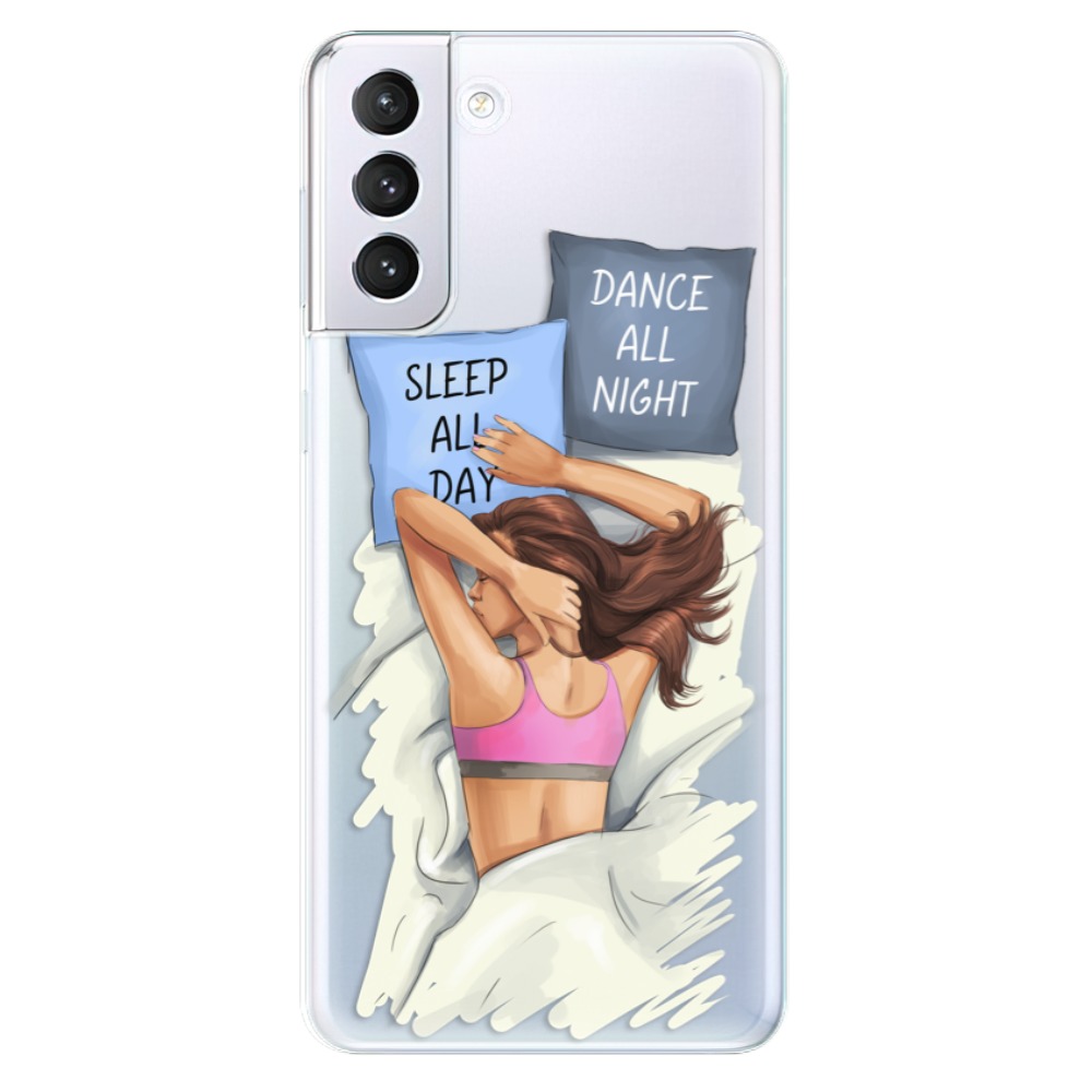 Odolné silikónové puzdro iSaprio - Dance and Sleep - Samsung Galaxy S21+