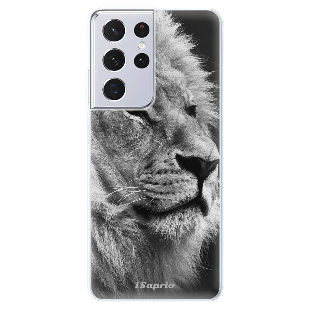 Odolné silikónové puzdro iSaprio - Lion 10 - Samsung Galaxy S21 Ultra