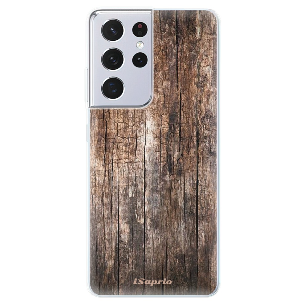 Odolné silikónové puzdro iSaprio - Wood 11 - Samsung Galaxy S21 Ultra