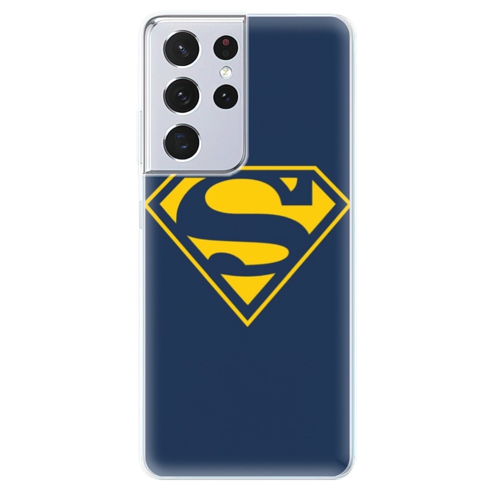 Odolné silikónové puzdro iSaprio - Superman 03 - Samsung Galaxy S21 Ultra
